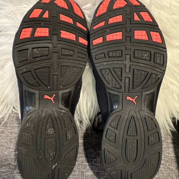 Puma Riaze Prowl Womens 11 Black Pink Mesh Pink Blue Training Running Shoes - Picture 9 of 10